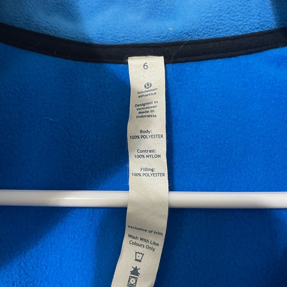 Blue Quilted Jacket - Picture 4 of 4